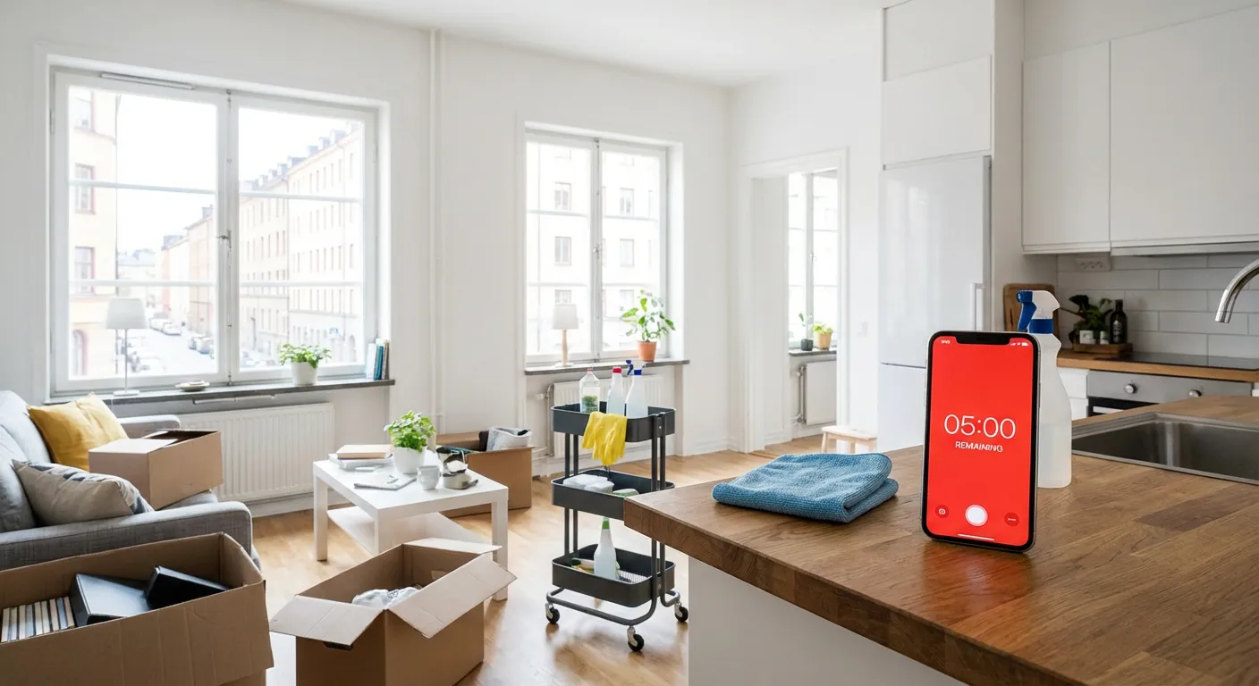 Snabba städtips: 10-minuters timer, tvåminutersregeln och effektiva rutiner för upptagna