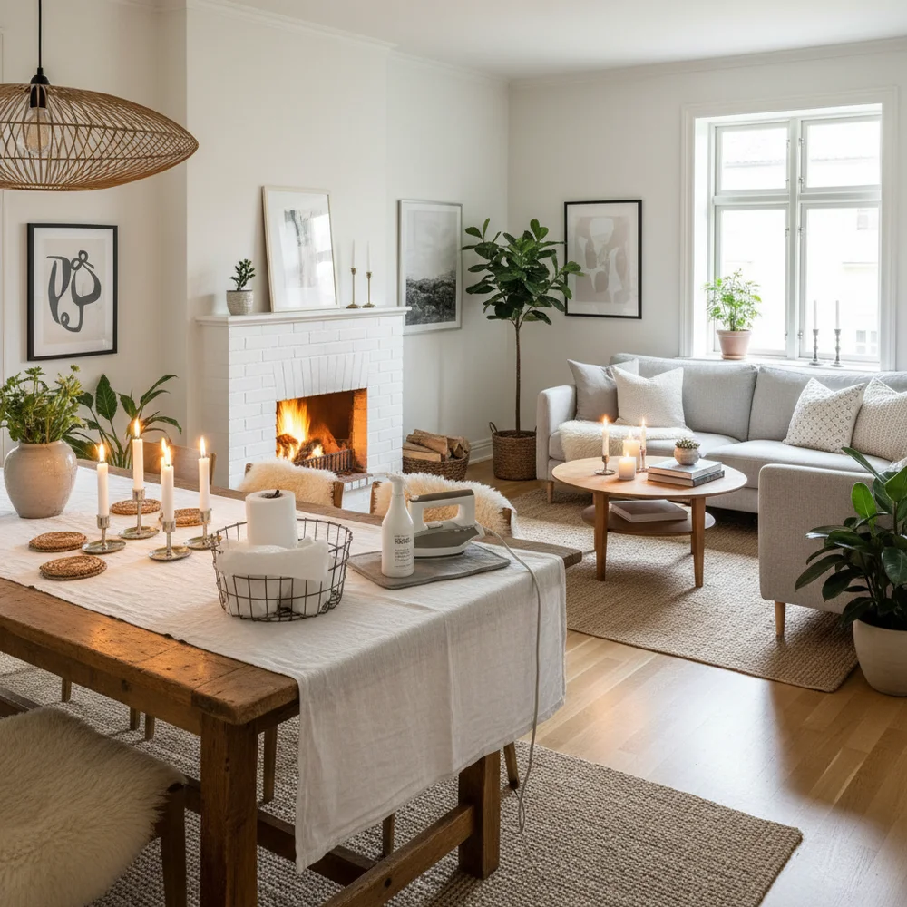 Stearin från tyg och möbler – borttagningsguide