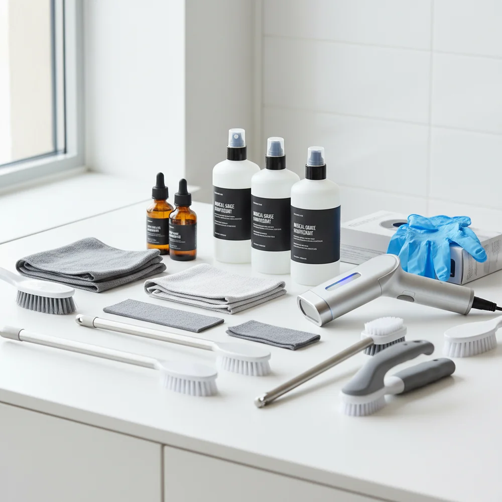 Professionell städning av sjukhusrum enligt svenska hygienstandarder