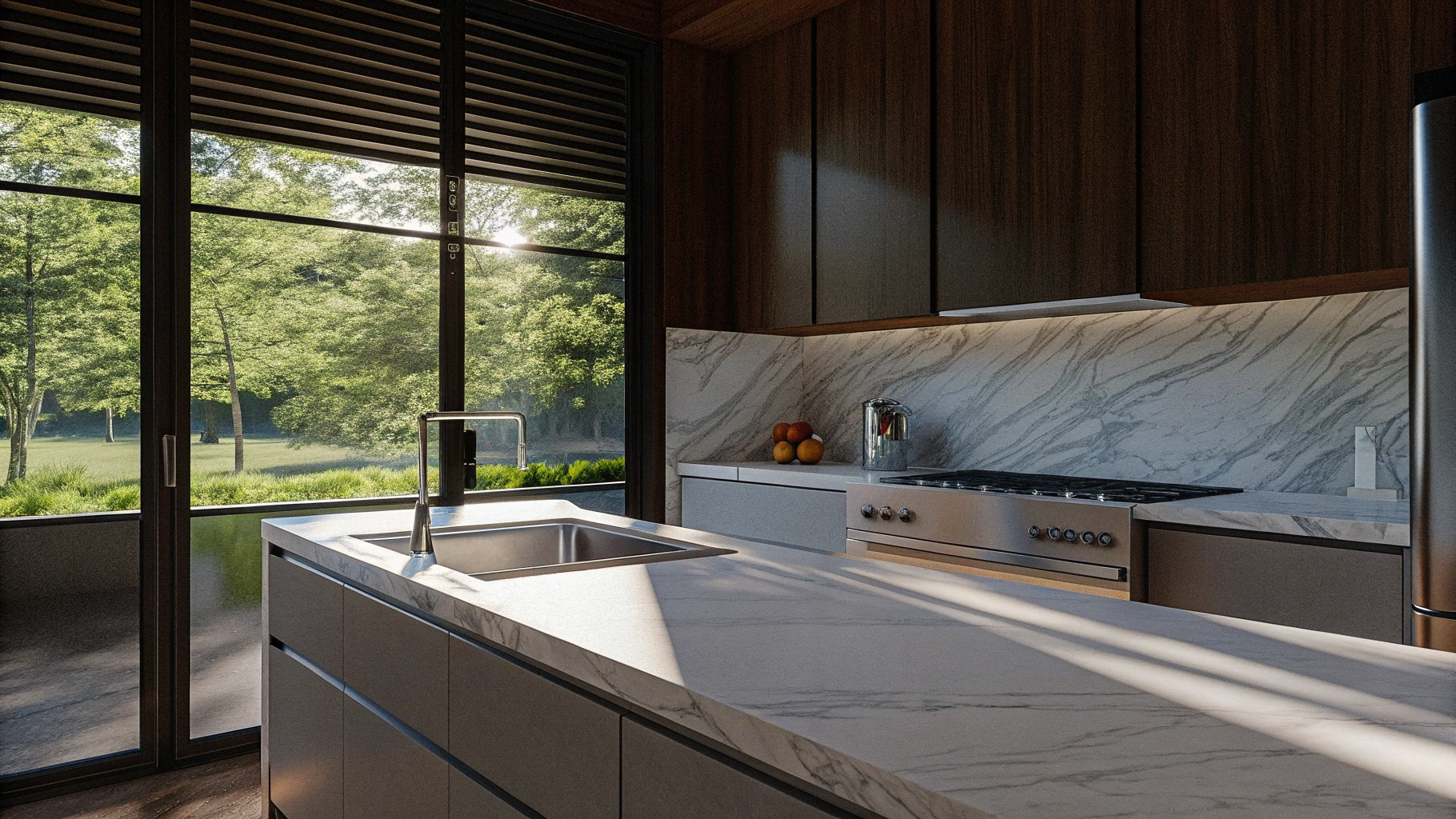 Clean kitchen